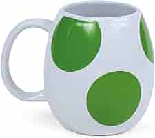 美品✨️yoshio kubo MA-1 光沢 奇抜デザイン 希少 Mサイズ 緑 Amazon.com | Super Mario 3D-Yoshi Egg Ceramic Mug: Coffee